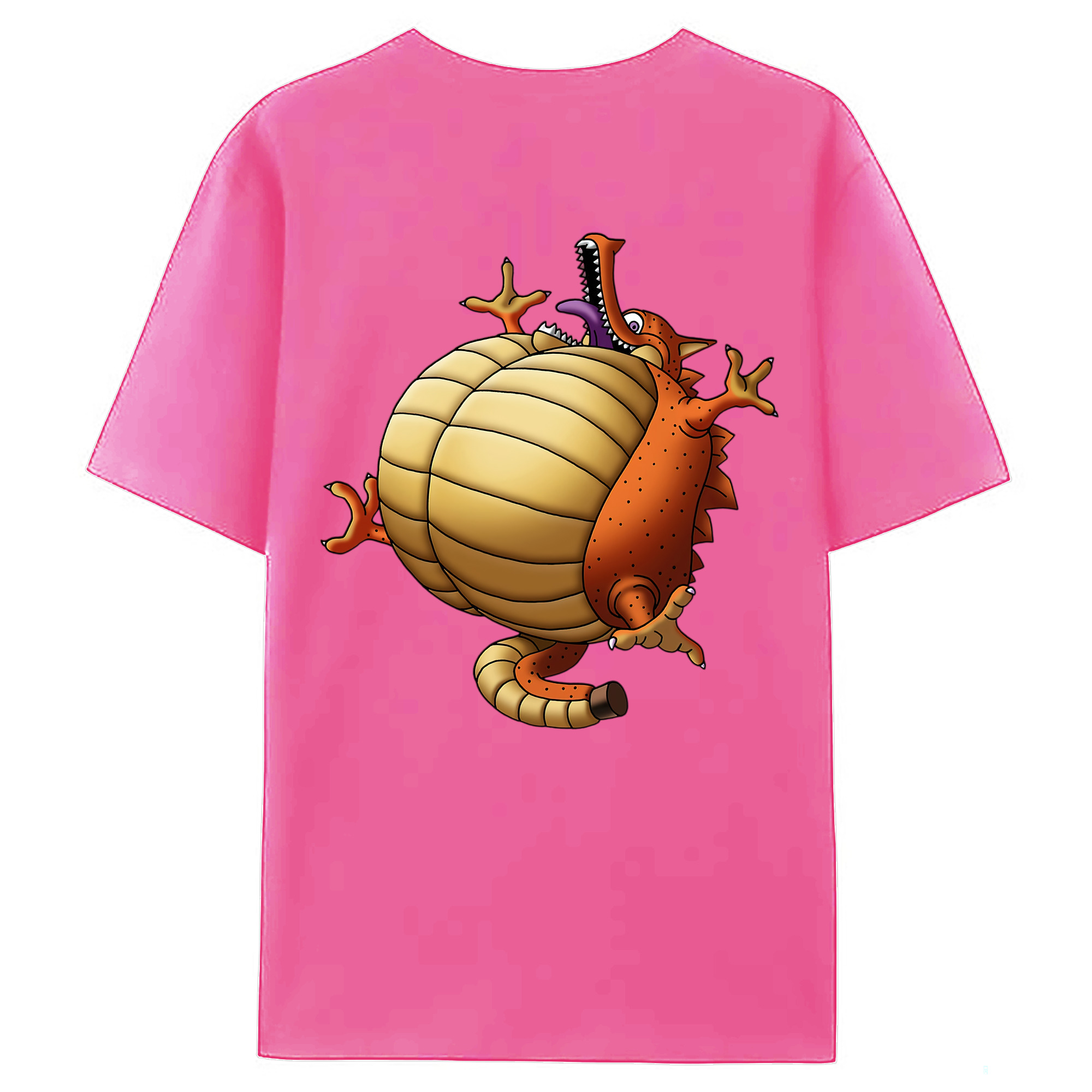 （画像用） ドラゴンクエスト Doragon Kuesuto Dragon Quest レディース半袖Tシャツ(バックプリント)